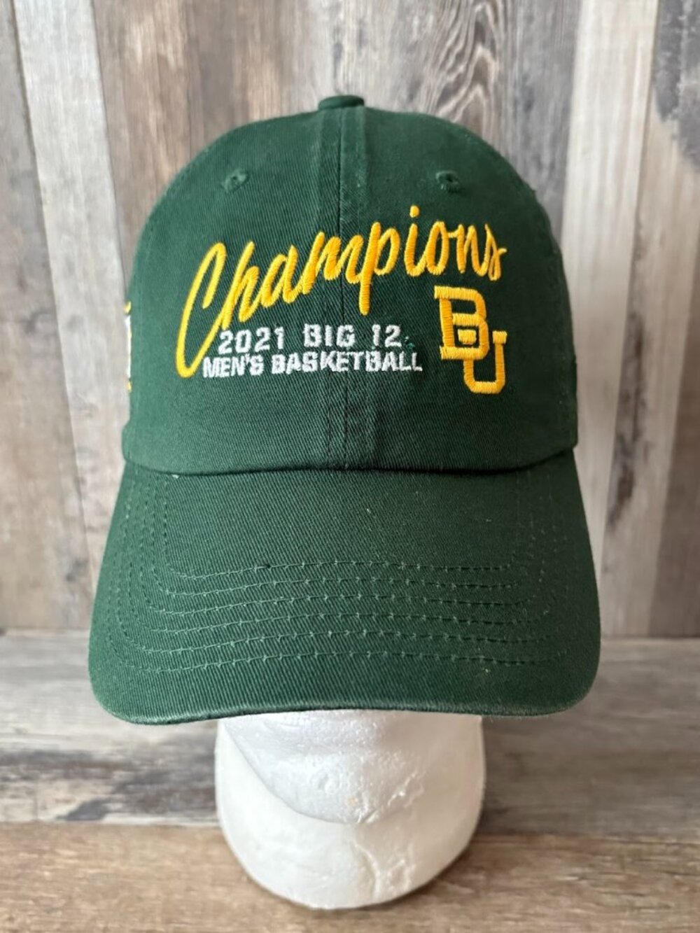 NCAA Men's Basketball Baylor Bears 2021 Big 12 Champions
